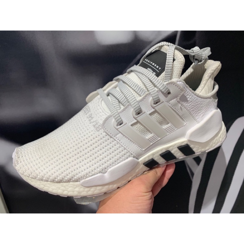 Adidas men's eqt support adv clearance pk trainers grey white (by9392)