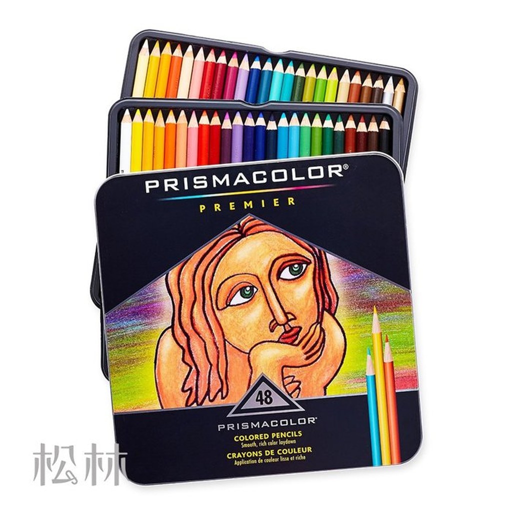 美國PRISMACOLOR Premier 頂級油性色鉛筆48色| 蝦皮購物