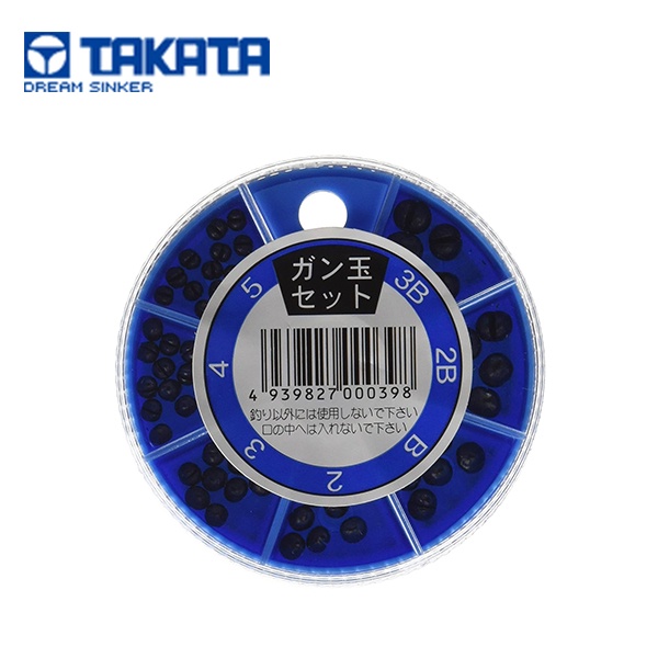 TAKATA ガン玉セット咬鉛盒圓割鉛| 蝦皮購物