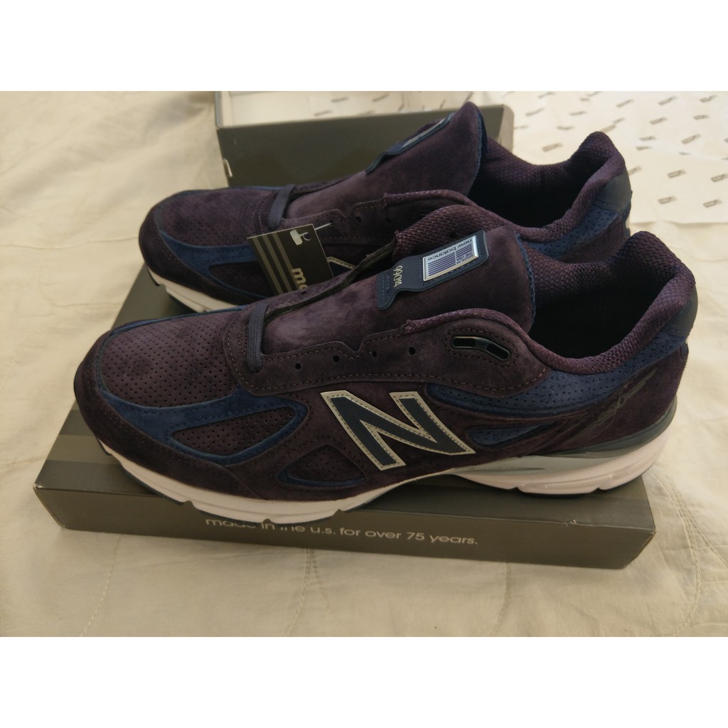 全新現貨NEW BALANCE M990EP4 鞋楦D Sz: US13 = 31CM 葡萄紫美製990