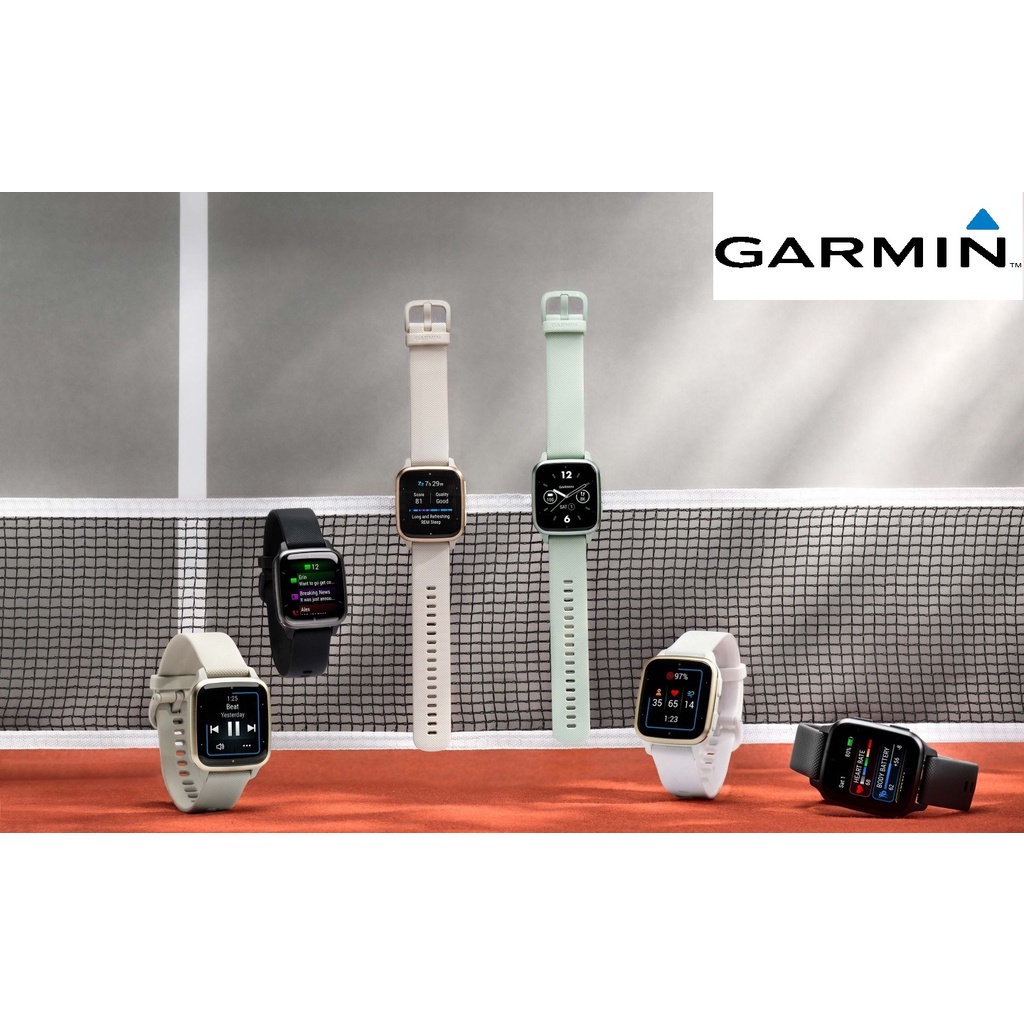 GARMIN】VENU SQ 2 Music GPS 智能手錶(新版血氧偵測功能)[關注好禮