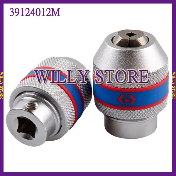 【WILLY STORE】KING TONY 39124012M 可搭配使用棘輪扳手 或 T桿攻牙器夾頭 夾頭機構設計 | 蝦皮購物