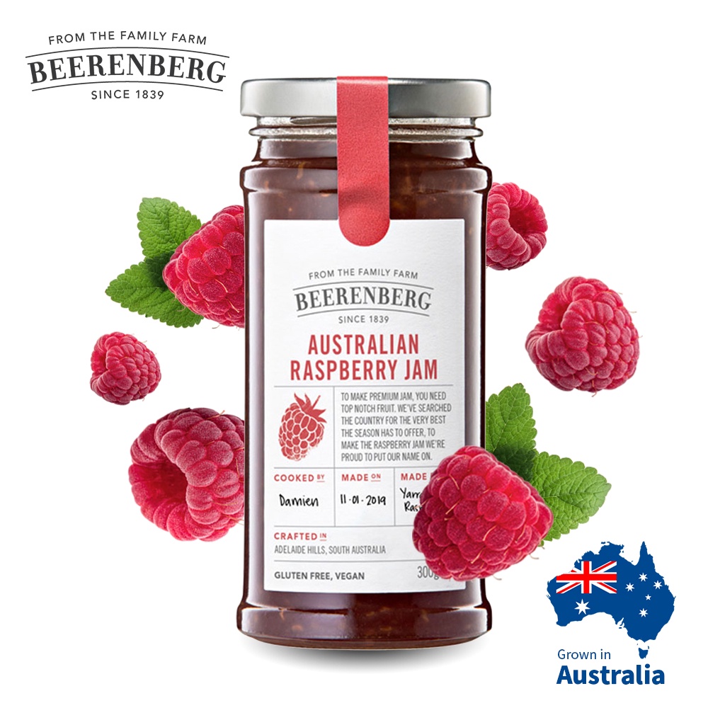 Beerenberg-澳洲覆盆莓果醬-300g(Raspberry) | 蝦皮購物