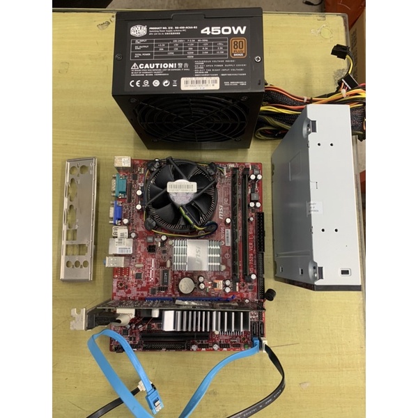 Ensemble Carte mère MSI G31TM-P35 + CPU Intel E8400 + DDR2 Go G-skill 2x2Go PC2-6400 CL5 - Accessoires informatique