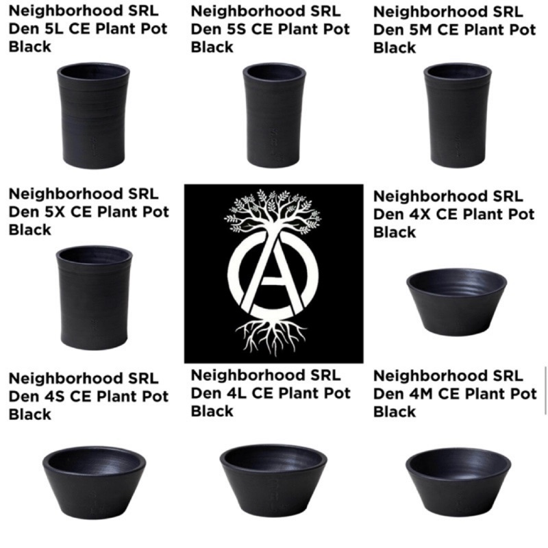 SRL NEIGHBORHOOD PLANT POT DEN 塊根植物 陶瓷 花盆 盆栽 缽 植栽 invincible