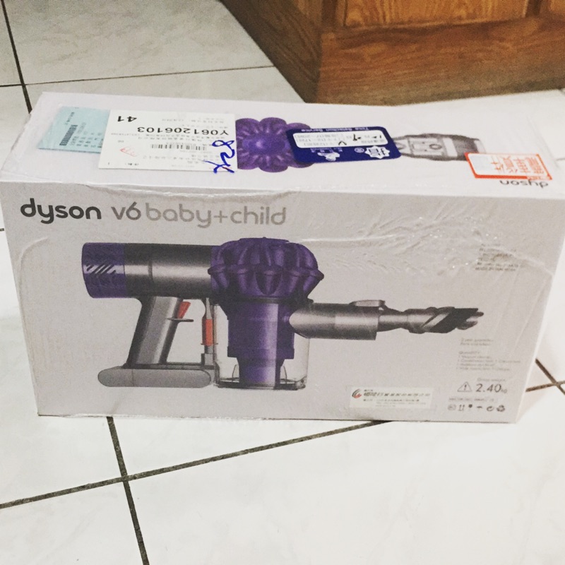 寶寶的好幫手Dyson V6 baby child 家庭安心除蟎機公司貨登入即享兩年