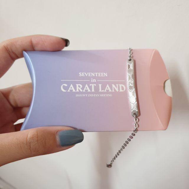 SEVENTEEN 2018 CARAT LAND 克拉島限定手鍊| 蝦皮購物