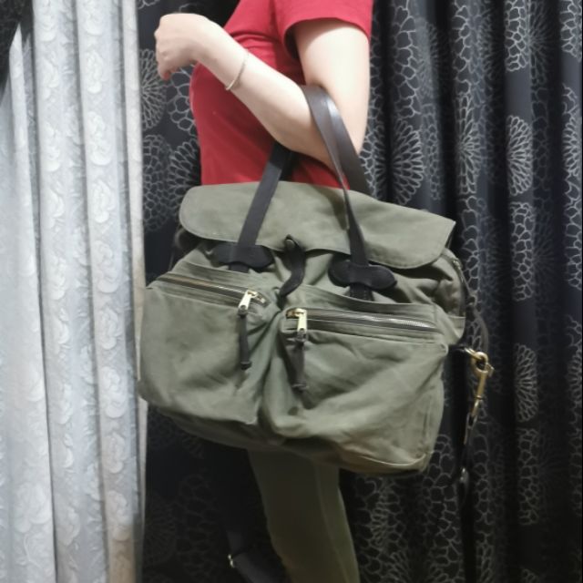 FILSON 70140 24 HR BRIEFCASE 軍綠色 大型公事包 托特包 古著包