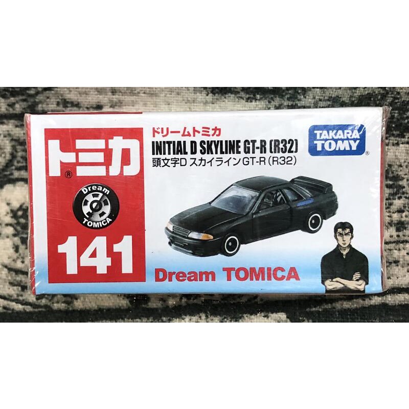 GTS》TOMICA多美小汽車頭文字D多美卡NO141鈑金王中里毅GTR R32