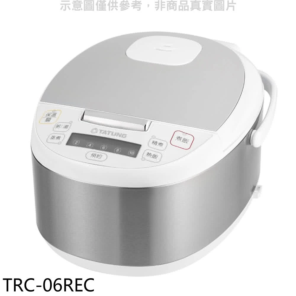 【大同微電腦電子鍋 TRC-06REC 推薦】小資族與租屋族的神隊友!不只煮飯,一鍋多用,高CP值廚房新寵