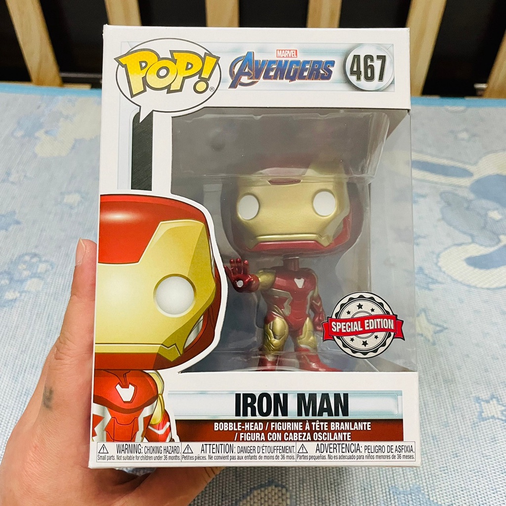 正版 現貨 Funko POP MARVEL漫威 復仇者聯盟：終局之戰 鋼鐵人 IRON MAN #467