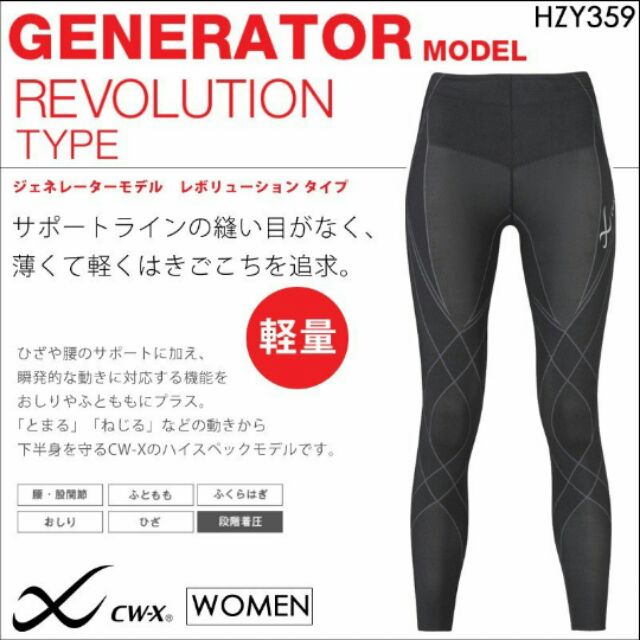 伶醬日貨※日本華歌爾女用CW-X壓力褲/運動褲/緊身褲Generator