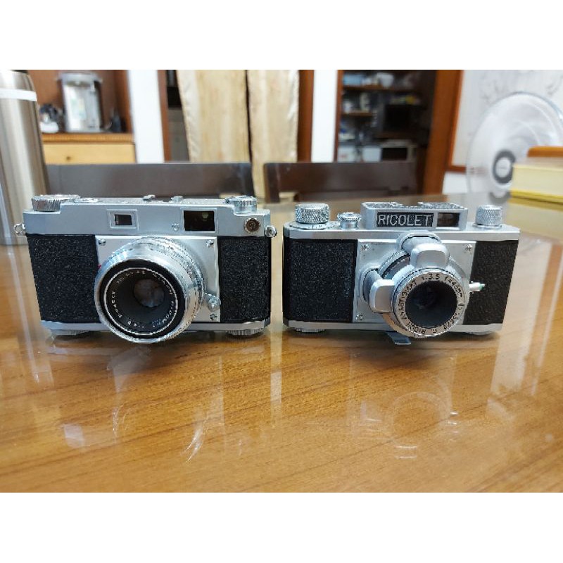 理光 Ricoh 35 DeLuxe Rikenon 4.5cm F2.8免電池畫質不隨便的RF 黃斑旁軸隨身機