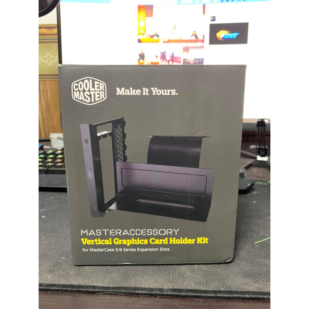 (二手)Cooler Master VGA 顯示卡 垂直 轉向 支架 含 PCI-E 延長線 | 蝦皮購物