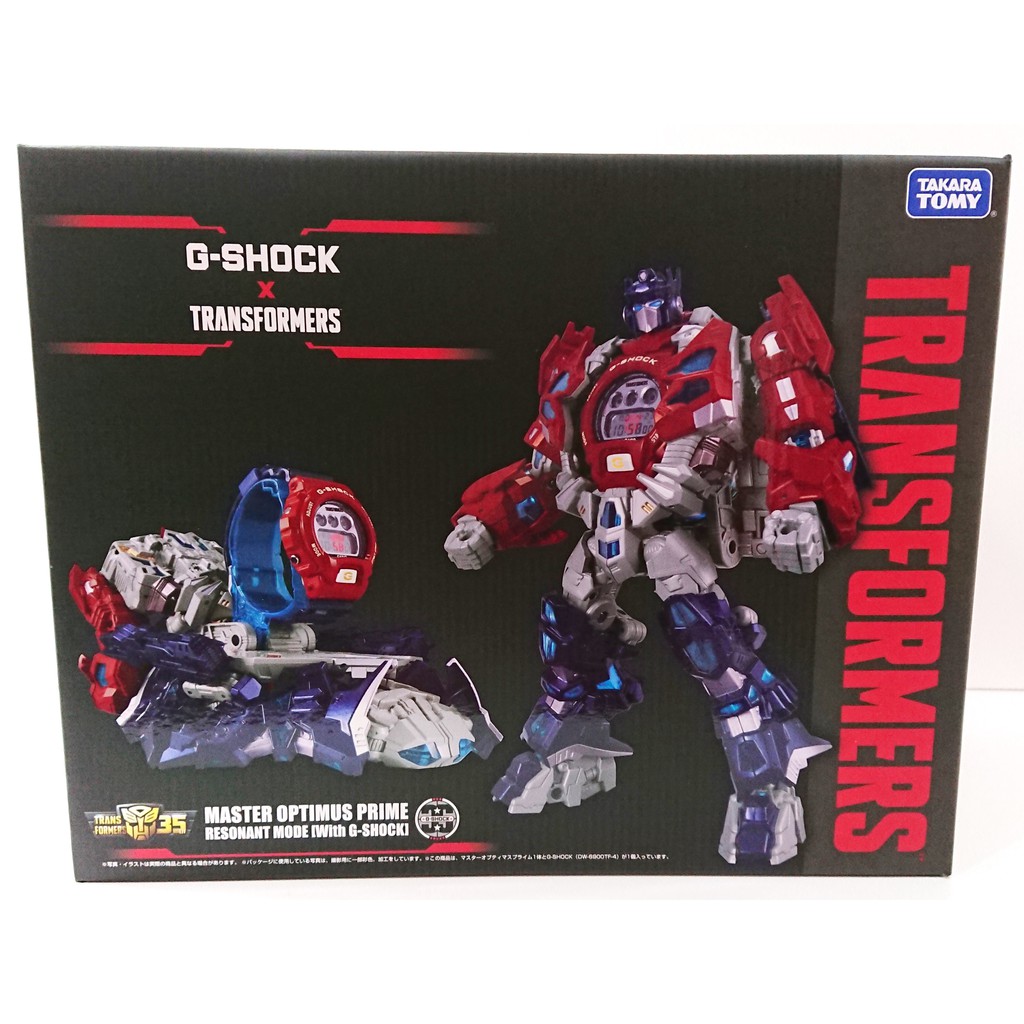 G-SHOCK × TRANSFORMERS 變形金剛聯名款35週年紀念錶DW-6900TF-SET 日