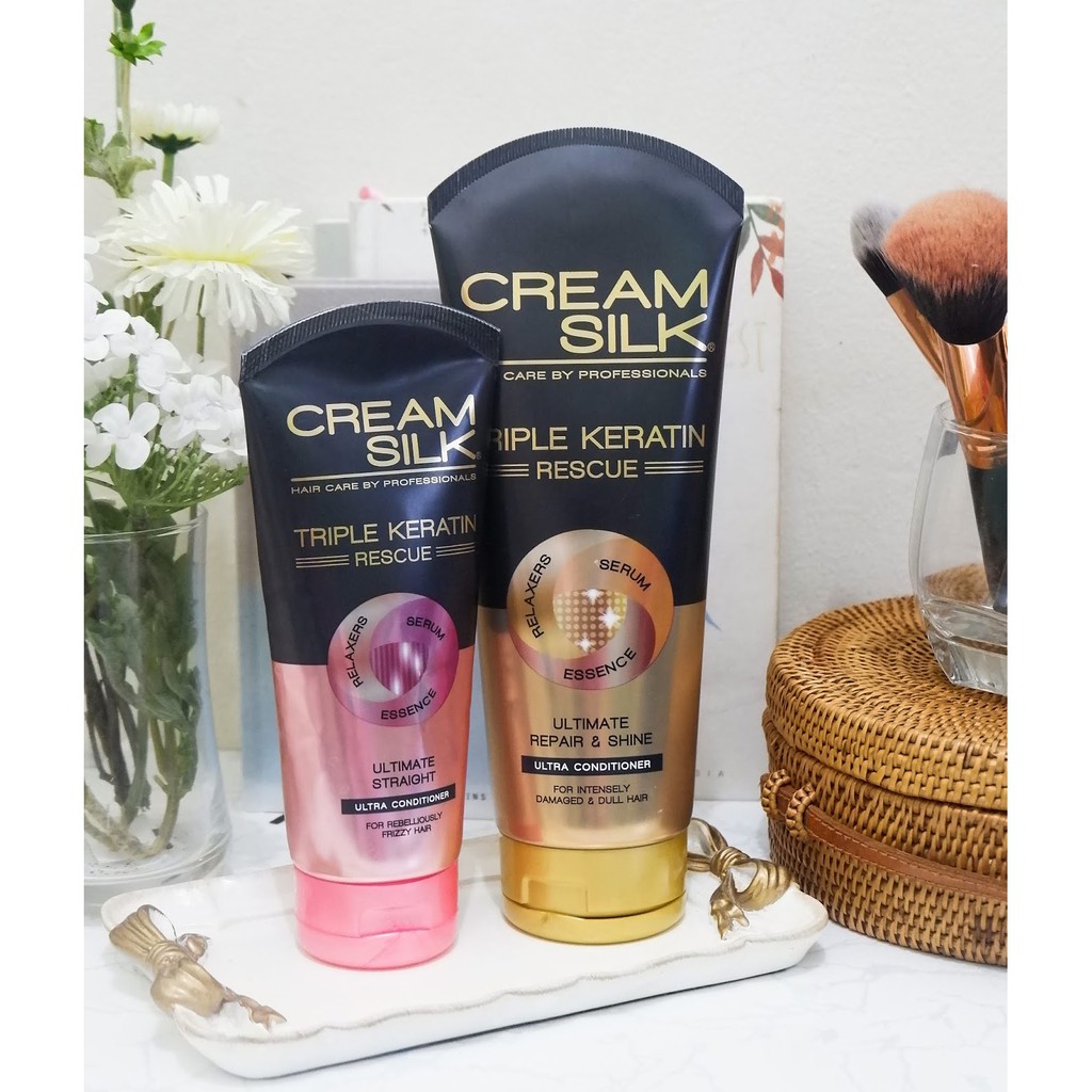 CREAM SILK KODISIONER RAMBUT LURUS HALUS KILAU TIDAK KEMBANG | 蝦皮購物