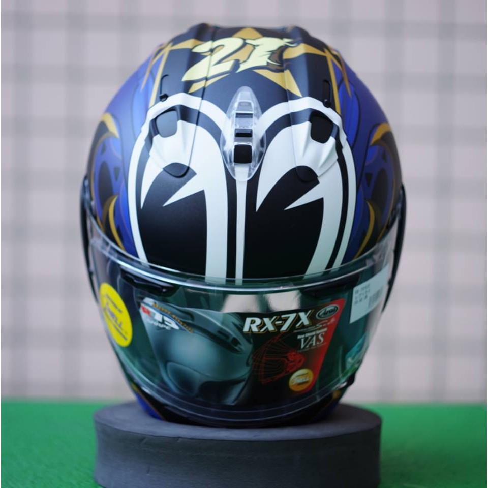 現貨免運】2018 ARAI RX7X NAKASUGA 21 中須賀克行大眼八耐冠軍rx-7x | 蝦皮購物