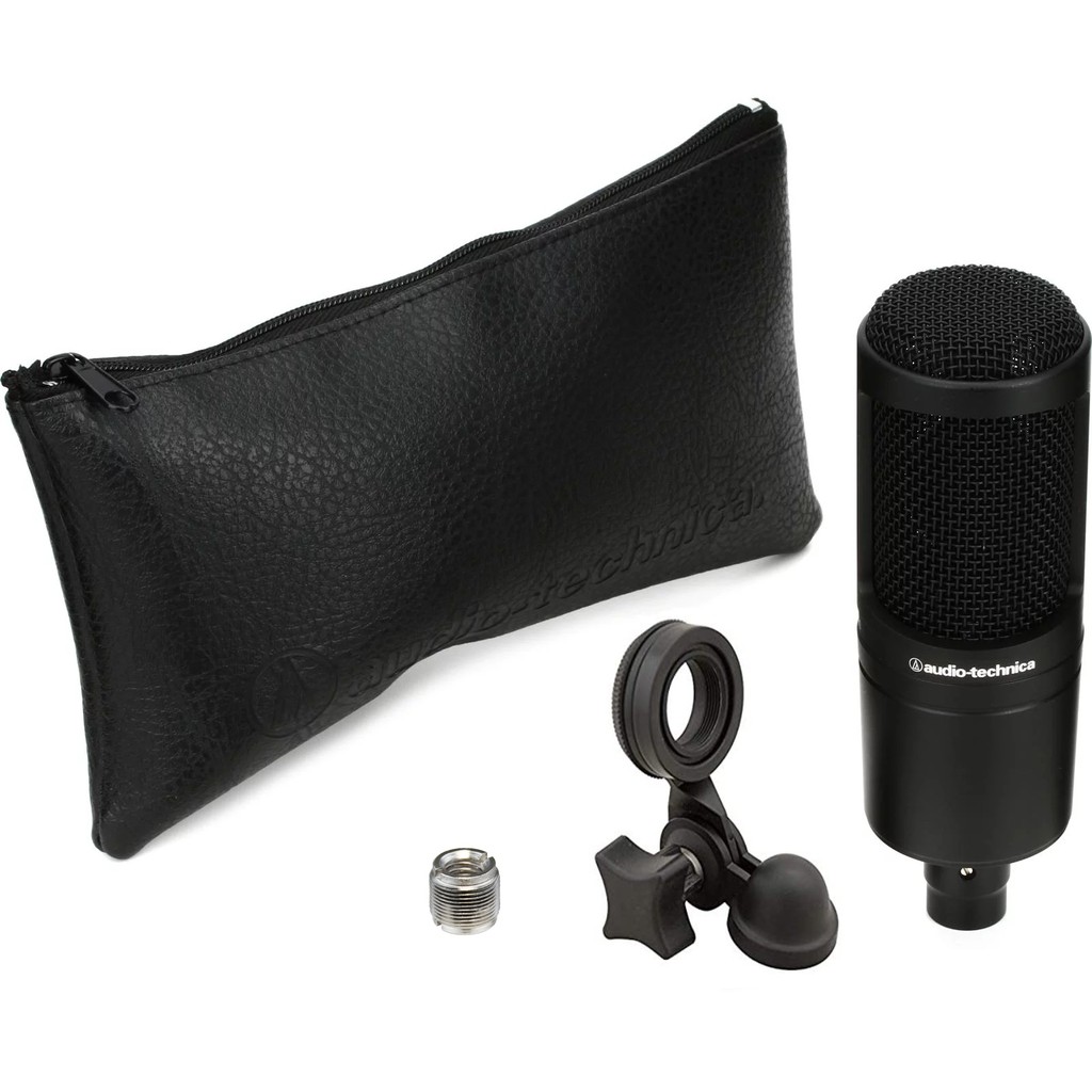鐵三角 電容麥 Audio-Technica AT 2020 XLR 電容式 麥克風 錄音 經典 電容 公司貨 贈線材 | 蝦皮購物