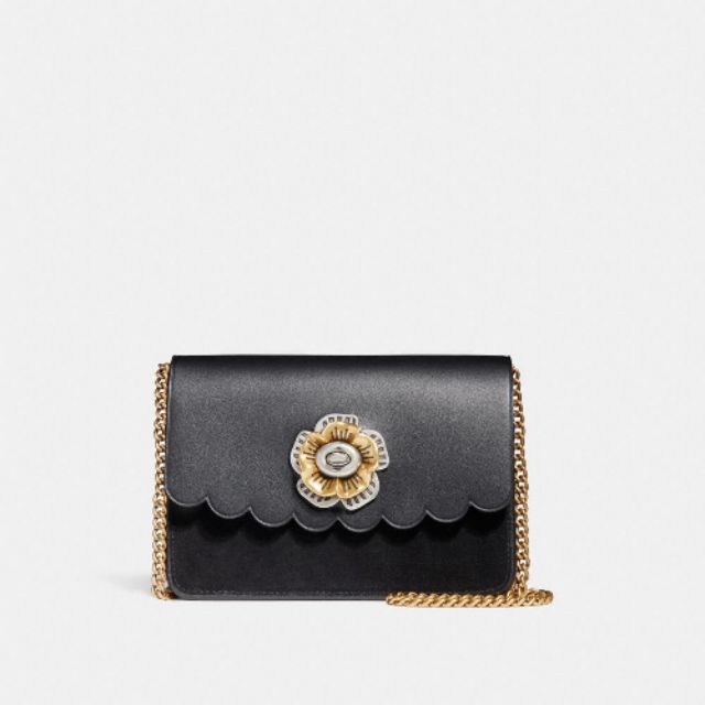 Coach bowery crossbody best sale with tea rose turnlock