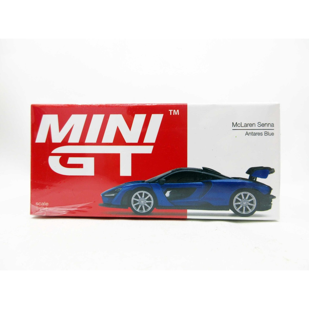 Mini GT Mclaren Senna Antares Blue 香港限定 麥拉倫 洗拿 1/64