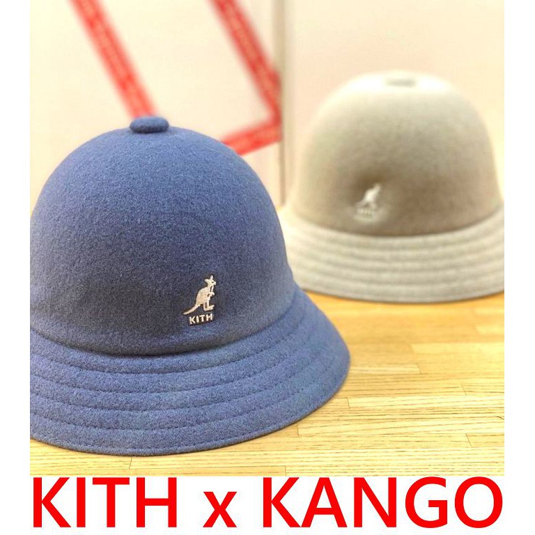 BLACK全新KITH x KANGO十周年紀念刷毛漁夫帽| 蝦皮購物