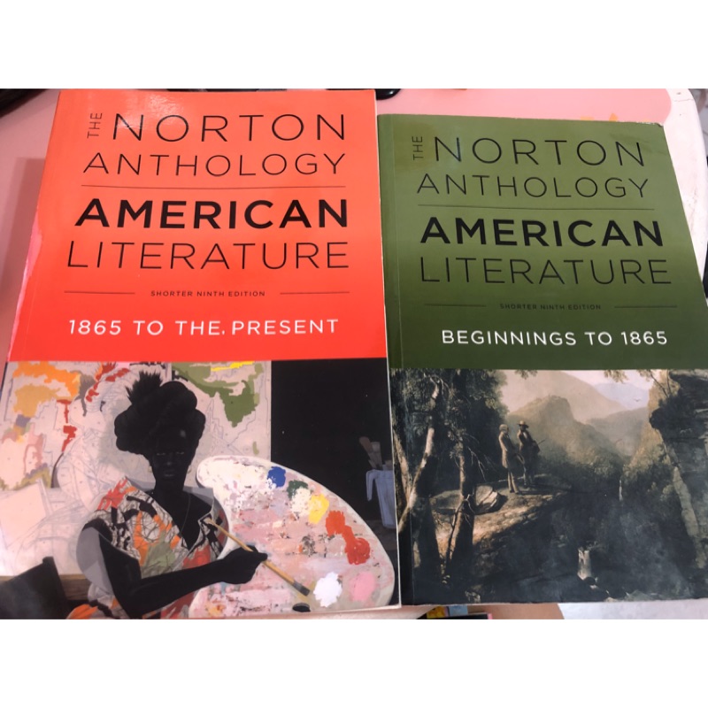 The Norton Anthology American Literature 9th Ed(美國文學課用書） | 蝦皮購物