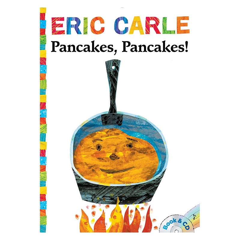 Pancakes, Pancakes! Book&amp;CD (Eric Carle 艾瑞·卡爾繪本) 平裝書 | 蝦皮購物