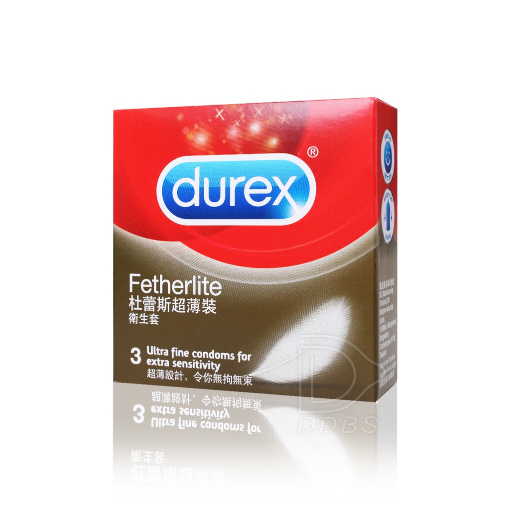 杜蕾斯 超薄裝保險套 3入裝 衛生套 DUREX 避孕套 超薄型 【DDBS】 | 蝦皮購物