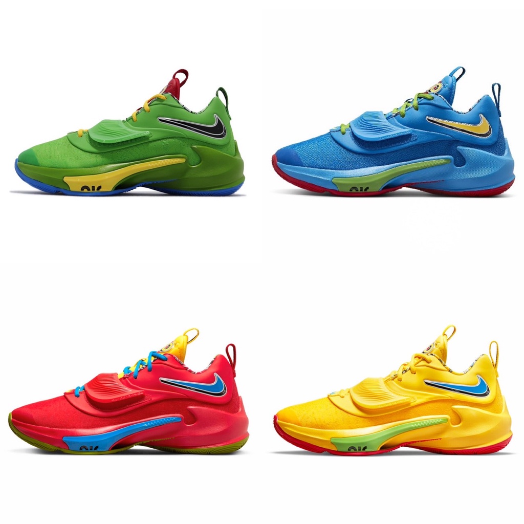 NIKE ZOOM FREAK 3 NRG EP XDR 字母哥UNO DC9363-300-400-600-700