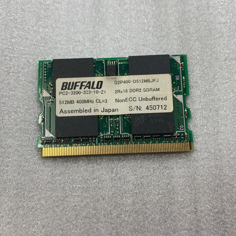 日本BUFFALO DDR2 SDRAM 512MB | 蝦皮購物