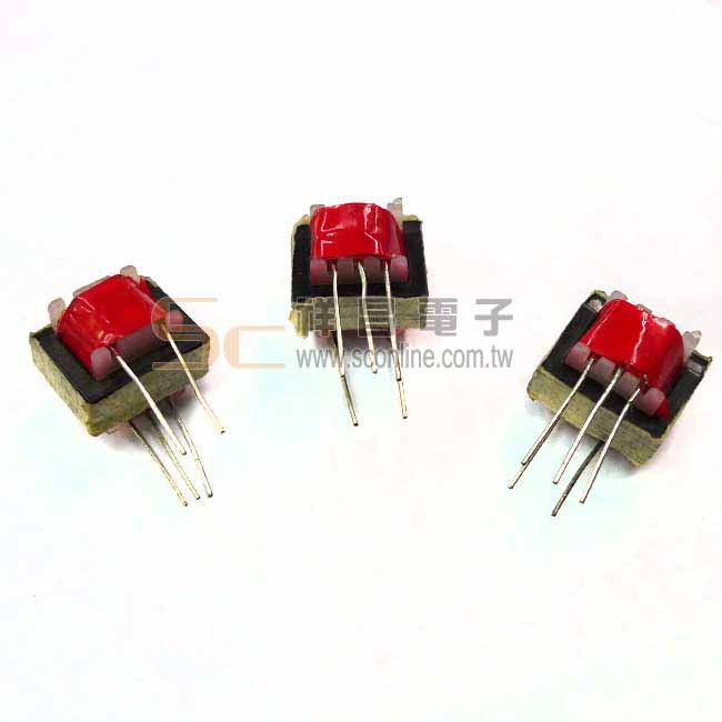 【祥昌電子】OPT 600:8 小型收音機 實習 DIY 套件 迷你 輸出變壓器 (紅色) | 蝦皮購物