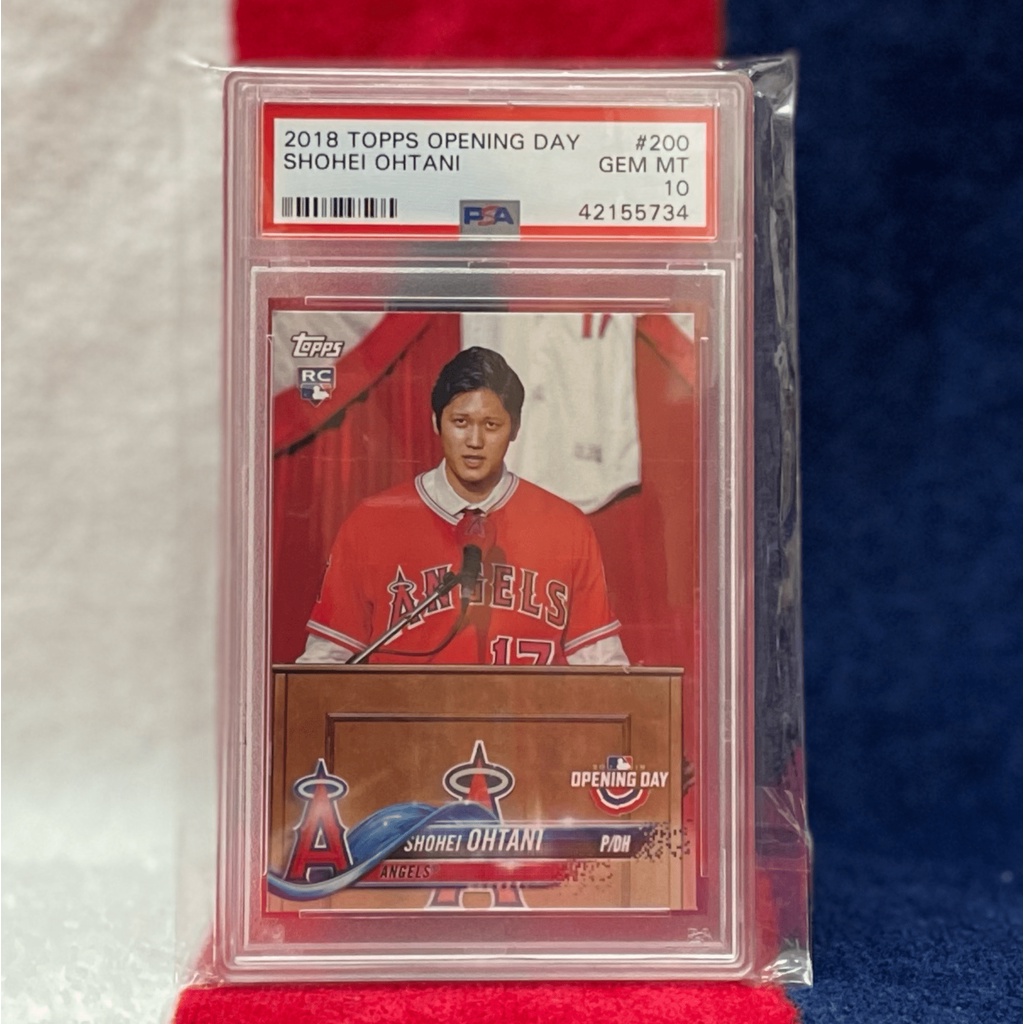 2018 TOPPS OPENING DAY#200大谷翔平PSA10