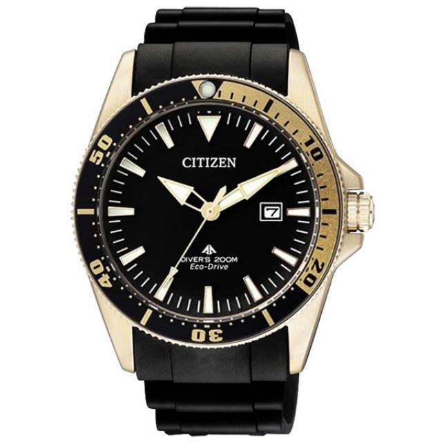 私藏現貨】CITIZEN星辰錶Eco-Drive 黑金水鬼運動錶(BN0104-09E)$10800