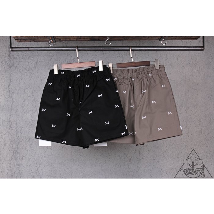 HYDRA】Wtaps Seagull 03 / Shorts 刺繡骨頭短褲【221TQDT-PTM06