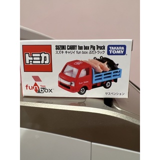 姆仔fun玩具）多美tomica no.17 拉麵車黑松沙士車小豬車funbox 豬車