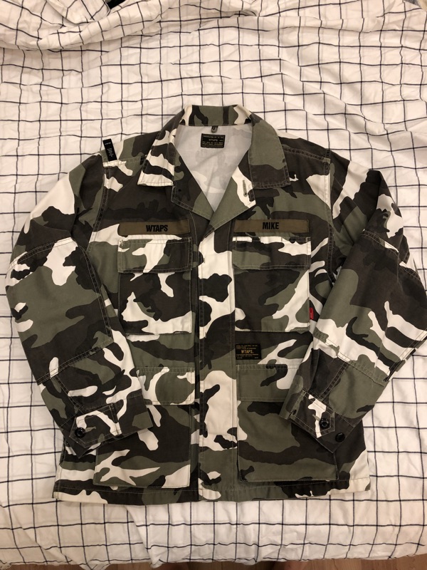 WTAPS Jungle LS 02 shirt Urban Camo城市迷彩黃金Size 2 MIKE | 蝦皮購物