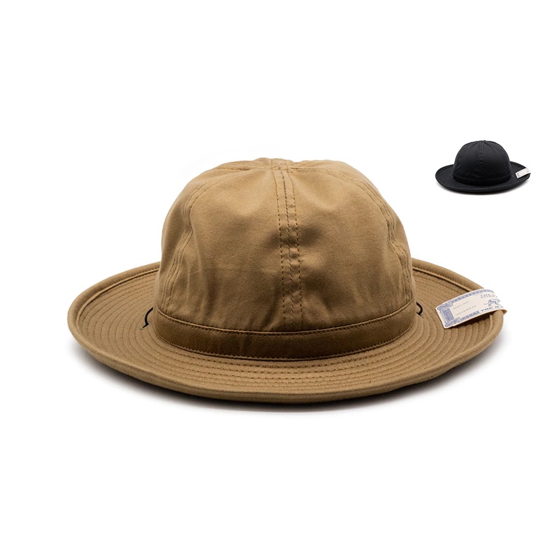 The H.W. Dog & Co. Nylon Fatigue Hat Black x Black