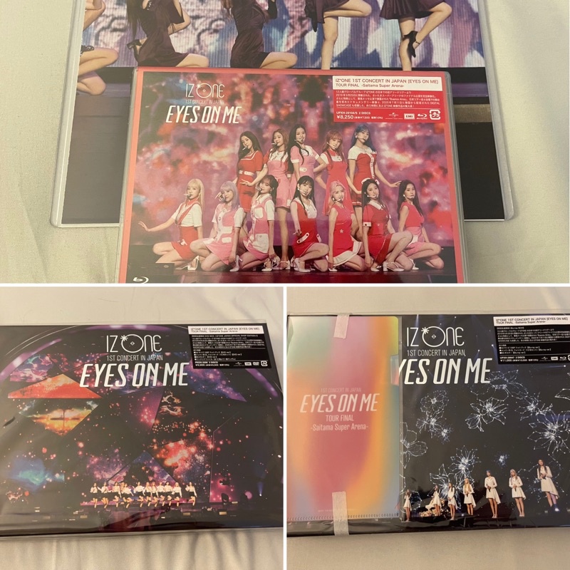 iz*one 1st Concert in Japan [Eyes On Me] 官網藍光DVD內附成員L夾 