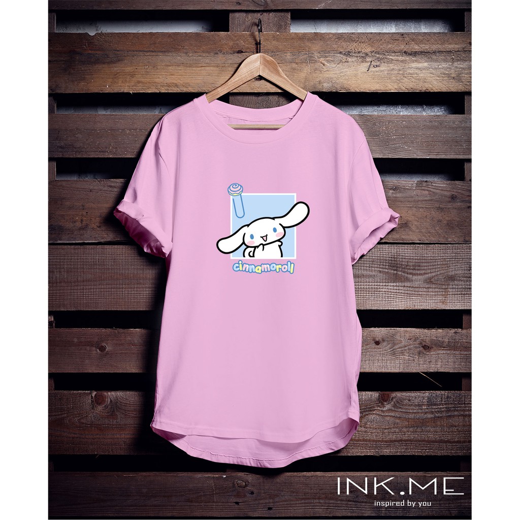 Sanrio Cinnamoroll Anteriore e Posteriore Grafica Maglietta