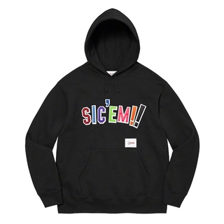 HAru] Supreme x WTAPS SIC'EM! HOODED SWEATSHIRT 帽Tee 黑白軍綠