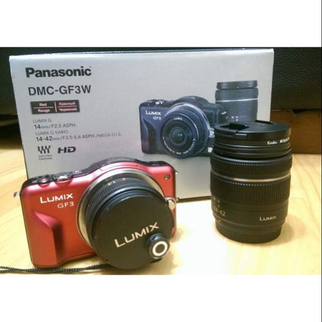 Panasonic DMC-GF3 ブラック 14-42mm レンズセット
