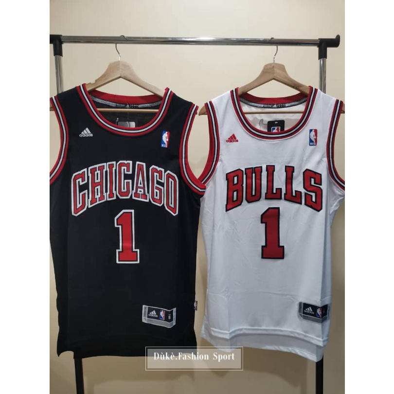 NBA JERSEY🔥CHICAGO BULLS 1 DERRICK ROSE JERSEY/UNISEX🔥芝加哥公牛