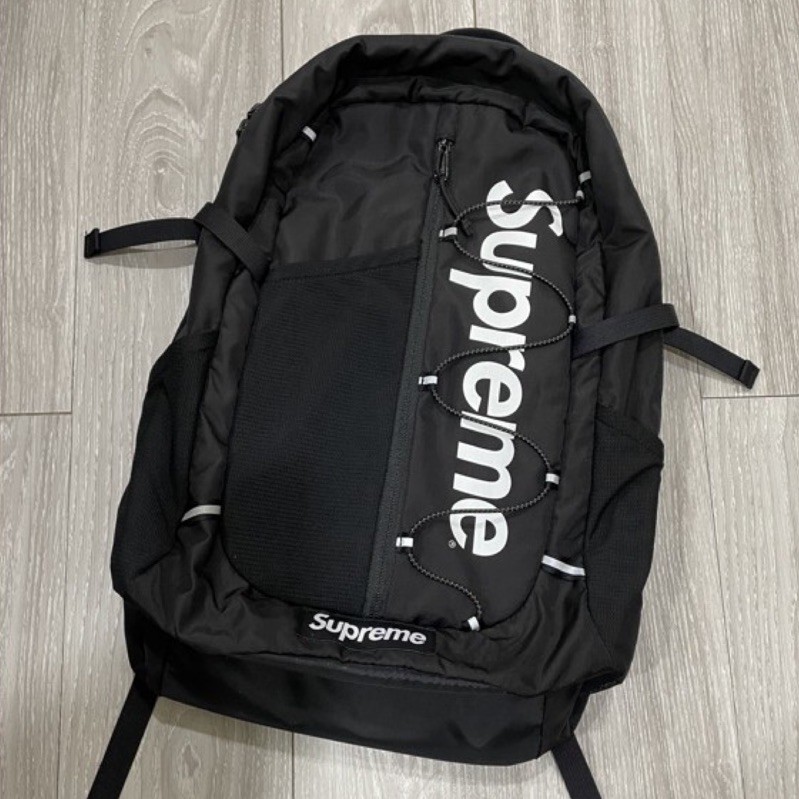 Supreme 42TH 17SS Backpack 後背包42代SS17 黑色| 蝦皮購物