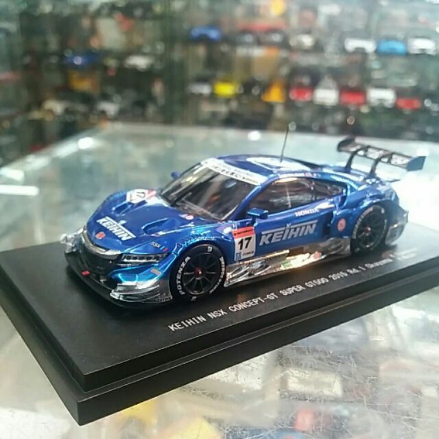 吉華科技@EBBRO 45273 SUPER GT500 2015 Rd.1 KEIHIN NSX 1/43 合金車