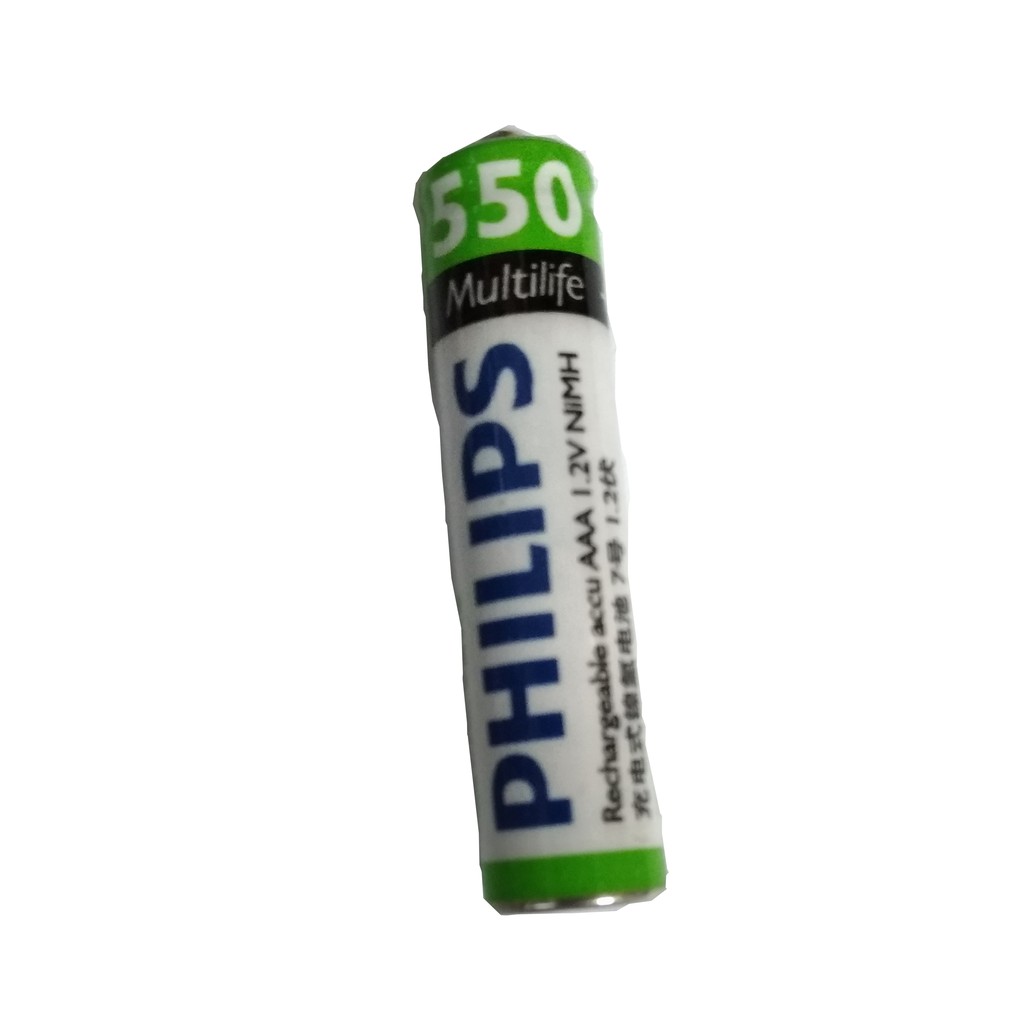 Philips multilife deals rechargeable batteries 550mah