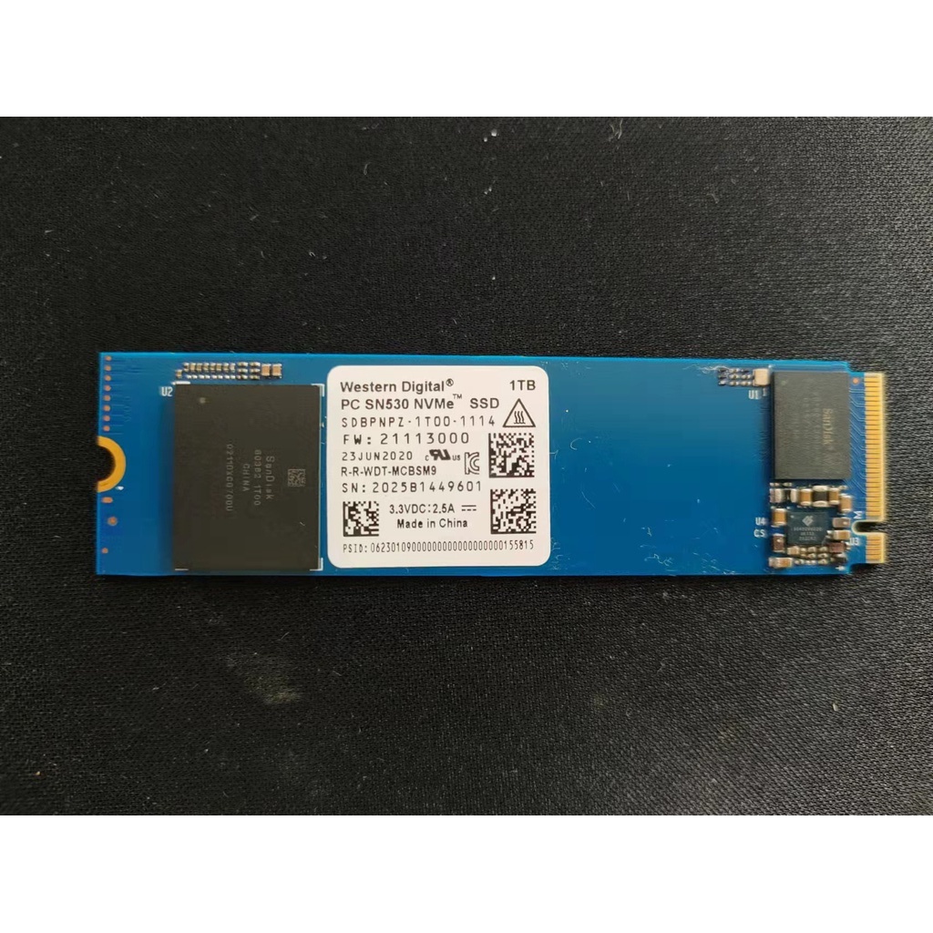 WD】SSD PCIe NVMe PC SN530 SDBPNPZ-1T00-1114(次級品) | 蝦皮購物
