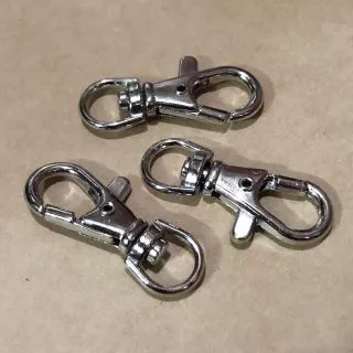 [附發票]3入小金魚扣 鑰匙圈 鑰匙鏈 鑰匙圈環 鏈條 鑰匙扣 材料 DIY 配件 汽車鑰匙圈 手作吊飾材料 鑰匙