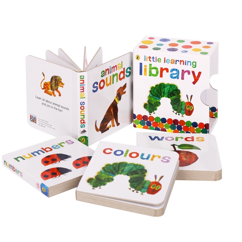 [點讀版] The World of Eric Carle: Little Learning Library 4冊 | 蝦皮購物