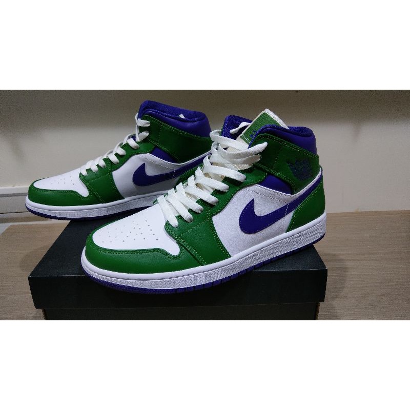 全新NIKE Air Jordan 1 MID 27cm 巴斯光年配色，蝦皮商城購入| 蝦皮購物