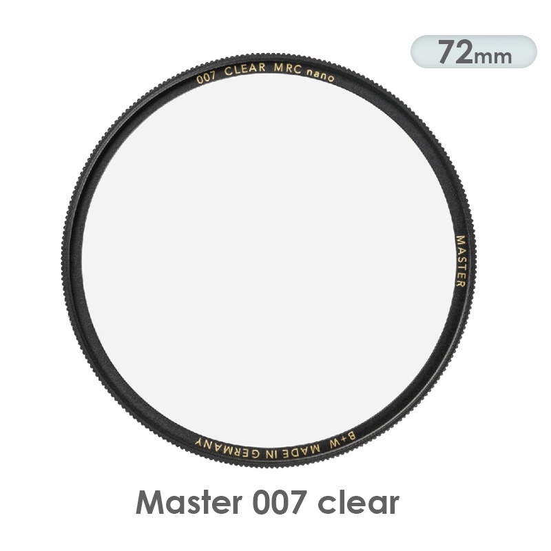 B+W Master 72mm 007 Clear MRC 純淨濾鏡超薄高硬度奈米 保護鏡 [相機專家]公司貨 | 蝦皮購物